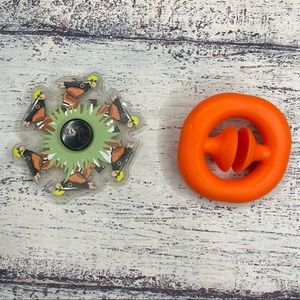 NEW 2pcs Bundle NARUTO Spinner + Pop it